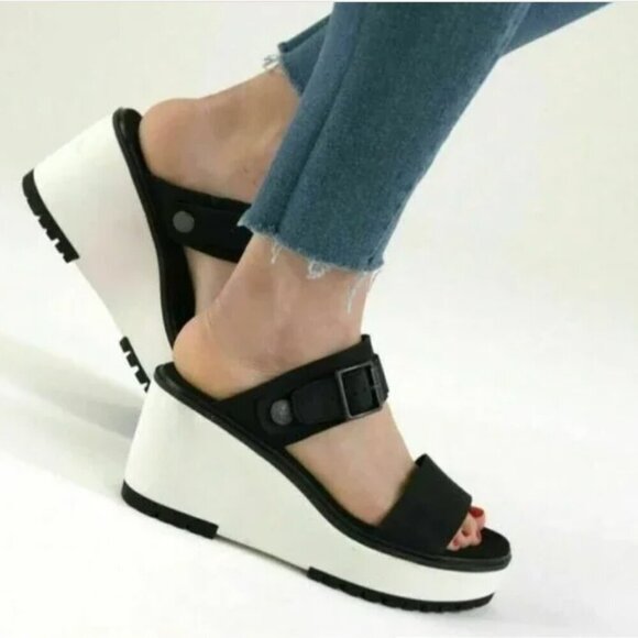 Timberland Koralyn Wedge Sandals Size 8 - Picture 2 of 13